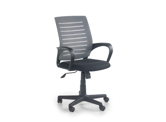 Kancelářská židle SANTANA černo/šedá 