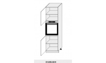 Skříň pro vestavbu PLATINIUM D14/RU/2D dub artisan