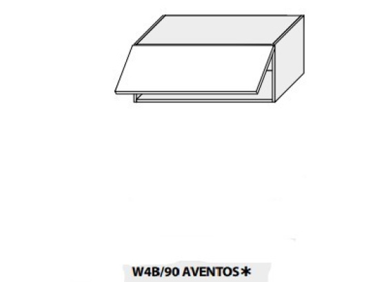 Horní skříňka PLATINIUM W4b 90 HK aventos 
