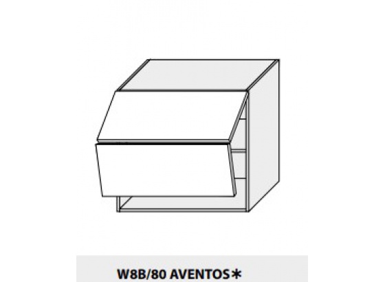 Horní skříňka PLATINIUM W8B/80 AV lava