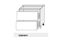 Dolní skříňka PLATINIUM D2M/90 dub artisan