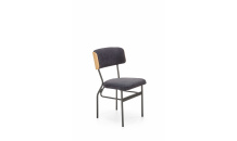 Židle SMART KR dub přírodní/ černá