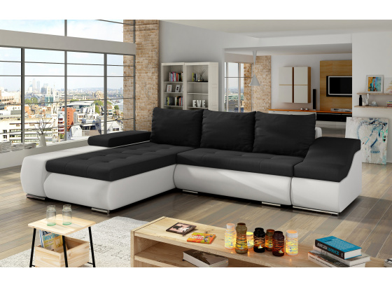 Sedací souprava Ontario Sawana 14/ eko kůže Soft 17 Levá