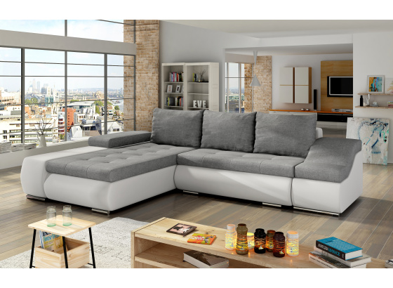 Sedací souprava Ontario Sawana 21/ eko kůže  Soft 17 Levá