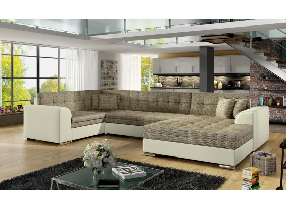 Sedací souprava Damario Berlin 03/ eko kůže Soft 33 Pravá