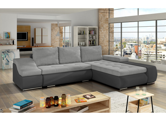 Sedací souprava Ontario Soro 83/ eko kůže  Soft 29 Pravá