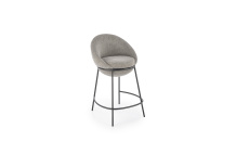 Barová židle H118 černá/ šedá