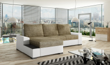 Sedací souprava Negro Berlin 03/ eko kůže  Soft 17 Levá