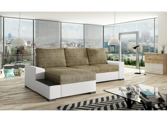 Sedací souprava Negro Berlin 03/ eko kůže  Soft 17 Levá