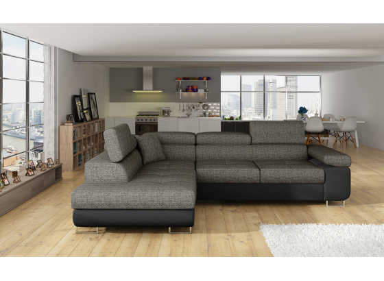 Sedací souprava Anton Berlin 01/ eko kůže Soft 11 levá