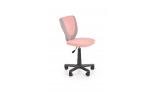 Dětská židle TOBY šedá/růžová 