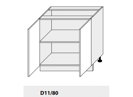 Dolní skříňka PLATINIUM D11/80 lava