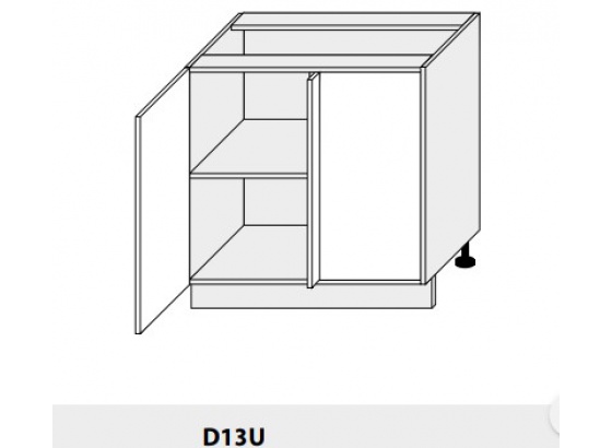 Dolní skříňka PLATINIUM D13U bílá