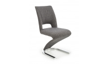 Jídelní židle K441 šedá / chrom