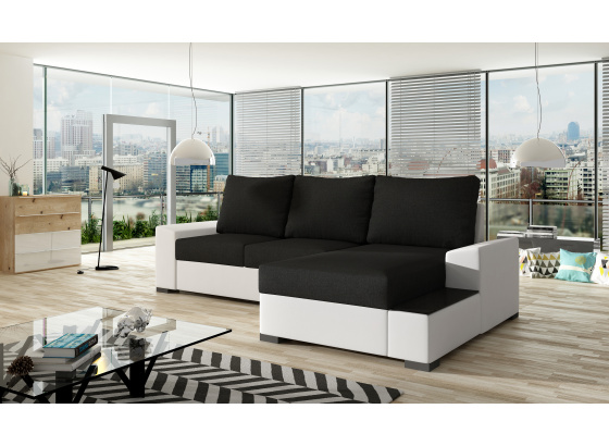 Sedací souprava Negro Sawana 14/ eko kůže Soft 17 Pravá