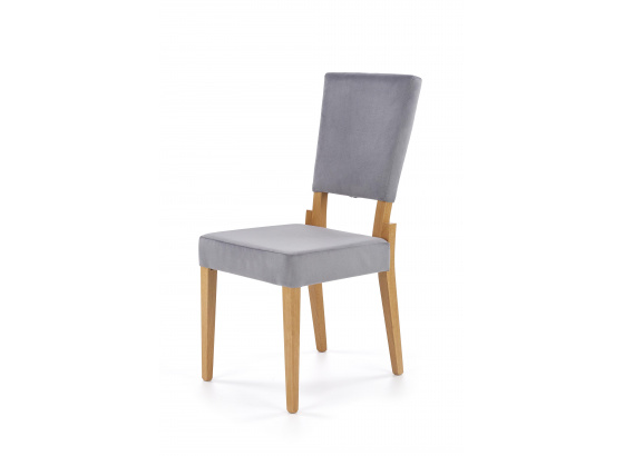 Jídelní židle SORBUS dub medový/šedá