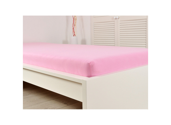 Prostěradlo jersey IDEAL 90x200 růžové