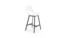 Barová židle H99 bílá/černá