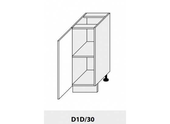 Dolní skříňka PLATINIUM D1D/30 grey