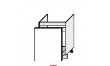 Dolní skříňka kuchyně PLATINIUM D1ZA/60 dub artisan