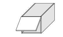 Nástavec kuchyně SILVER W6B 40  na skříňku 2D14K