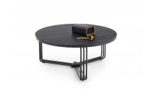 Konferenční stolek ANTICA černý mramor/ černá