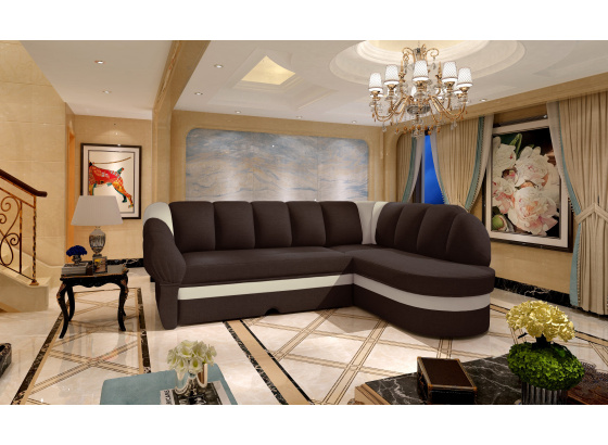 Sedací souprava Benano Sawana 16/ eko kůže  Soft 33 Pravá