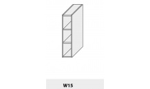 Horní skříňka kuchyně QUANTUM W15/grey