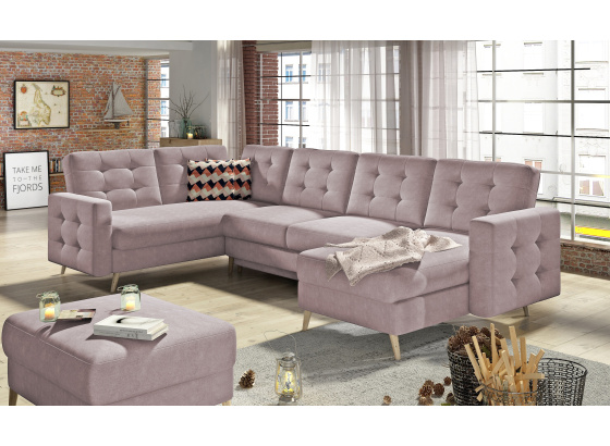 Sedací souprava Asgard U Soro 61/ Zigzag 60  