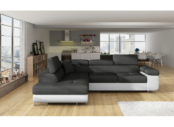 Sedací souprava Anton Sawana 05/ eko kůže Soft 17 levá